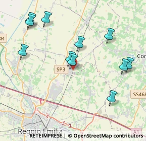 Mappa Via Antonio Meucci, 42011 Bagnolo in Piano RE, Italia (4.42182)