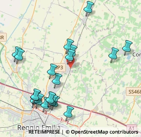 Mappa Via Antonio Meucci, 42011 Bagnolo in Piano RE, Italia (4.64)