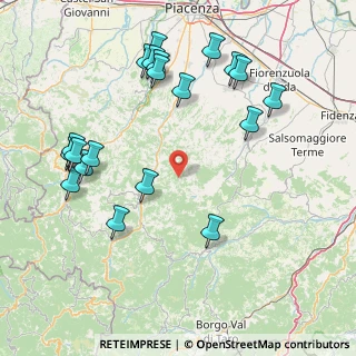Mappa Località Pozzo di Obolo, 29025 Gropparello PC, Italia (18.8435)