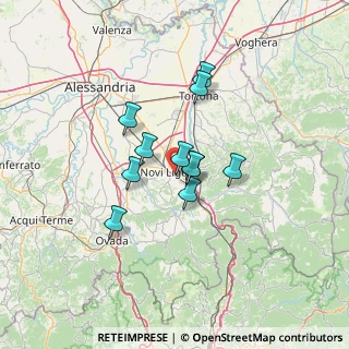 Mappa Strada della Tuara Privata A, 15067 Novi Ligure AL, Italia (9.47545)