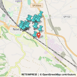 Mappa Via Novi, 15067 Serravalle Scrivia AL, Italia (0.8735)