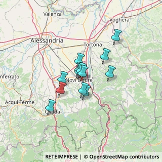 Mappa Via Novi, 15067 Serravalle Scrivia AL, Italia (8.66769)