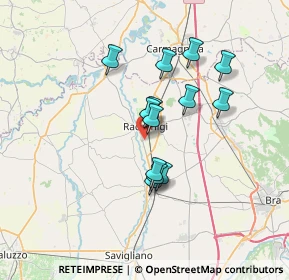 Mappa SP 20, 12035 Racconigi CN (5.61846)