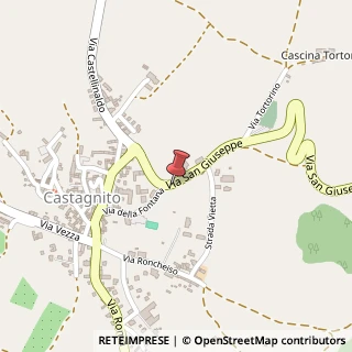 Mappa Via San Giuseppe, 3, 12050 Castagnito, Cuneo (Piemonte)