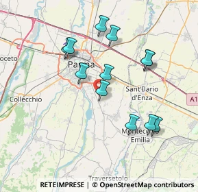 Mappa 43123 Botteghino PR, Italia (6.97333)