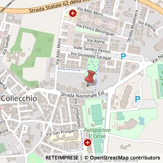Mappa Strada Nazionale Est, 28, 43044 Collecchio, Parma (Emilia Romagna)