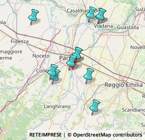 Mappa Strada Bassa dei Folli, 43123 Porporano PR, Italia (13.89273)