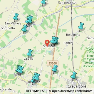 Mappa Via Grazia Deledda, 41017 Ravarino MO, Italia (2.8455)