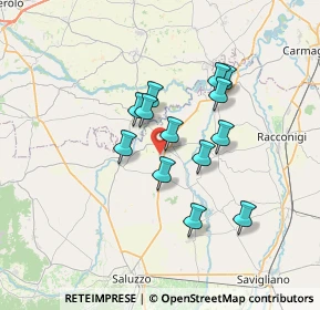 Mappa Regione Brasse Piccolo, 12033 Moretta CN, Italia (5.48231)