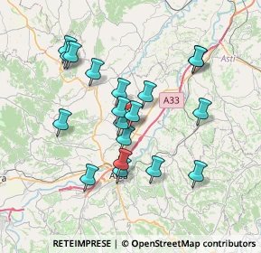 Mappa Via Serra, 12050 Castagnito CN, Italia (6.77211)
