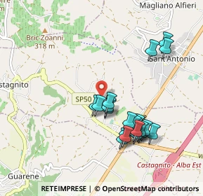 Mappa Via Serra, 12050 Castagnito CN, Italia (0.932)