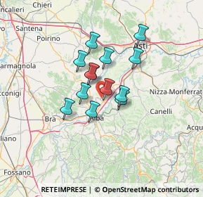 Mappa Via Serra, 12050 Castagnito CN, Italia (9.26769)