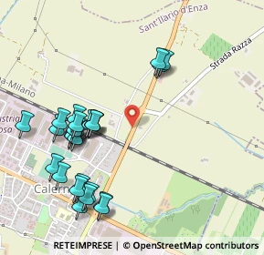 Mappa Strada Provinciale, 42049 Calerno RE, Italia (0.53929)