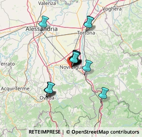 Mappa Strada Rocca Sparviera, 15067 Novi Ligure AL, Italia (8.93278)