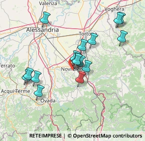 Mappa Strada Rocca Sparviera, 15067 Novi Ligure AL, Italia (13.60813)
