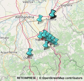 Mappa Strada Rocca Sparviera, 15067 Novi Ligure AL, Italia (10.2925)