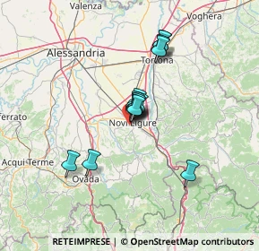 Mappa Strada Rocca Sparviera, 15067 Novi Ligure AL, Italia (9.48)