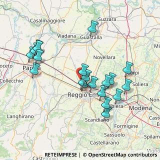 Mappa Via Augera, 42023 Cadelbosco di Sopra RE, Italia (15.2185)
