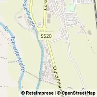 Mapa Racconigi