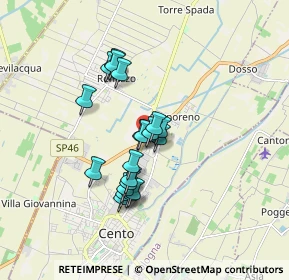 Mappa N°1, 44042 Cento FE, Italia (1.362)