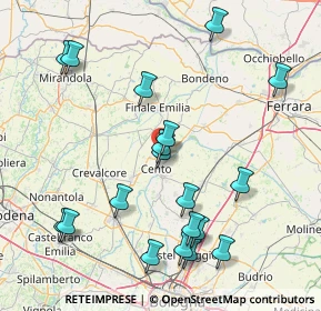 Mappa N°1, 44042 Cento FE, Italia (18.02789)
