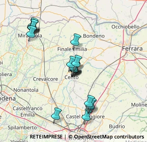 Mappa N°1, 44042 Cento FE, Italia (13.7215)