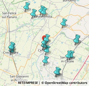 Mappa N°1, 44042 Cento FE, Italia (8.7455)