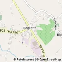 Map Costigliole d'Asti