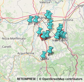 Mappa Viale Rimembranza, 15077 Predosa AL, Italia (10.701)