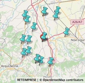 Mappa Viale Rimembranza, 15077 Predosa AL, Italia (7.63389)