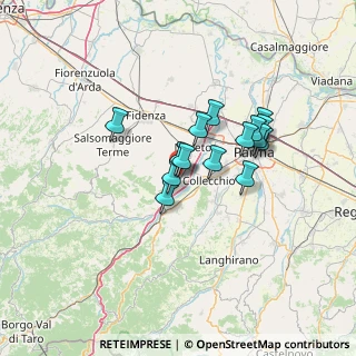 Mappa Via Grossardi, 43014 Medesano PR, Italia (10.248)