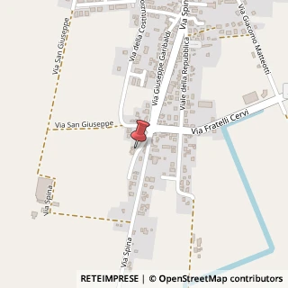 Mappa Via della Costituzione, 27, 44023 Lagosanto, Ferrara (Emilia Romagna)