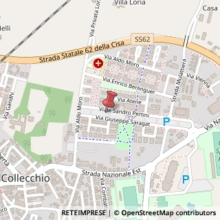 Mappa Viale Giuseppe Saragat, 26, 43044 Collecchio, Parma (Emilia Romagna)