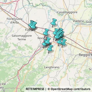 Mappa Via M.K.Gandhi, 43044 Collecchio PR, Italia (9.9145)