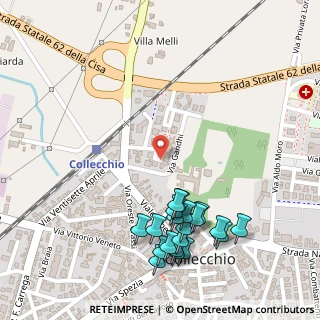 Mappa Via Anwar Sadat, 43044 Collecchio PR, Italia (0.31)
