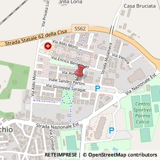 Mappa Viale Sandro Pertini, 23, 43044 Collecchio, Parma (Emilia Romagna)