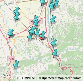 Mappa Via dell'industria, 15067 Novi Ligure AL, Italia (8.782)