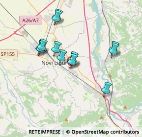 Mappa Via dell'industria, 15067 Novi Ligure AL, Italia (3.30667)