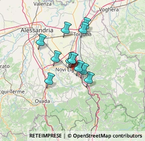 Mappa Via dell'industria, 15067 Novi Ligure AL, Italia (8.98333)