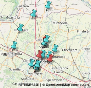 Mappa Via Soliera Cavezzo, 41019 Soliera MO, Italia (14.536)