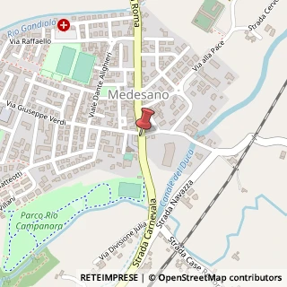 Mappa Via Giuseppe Verdi, 6, 43014 Medesano, Parma (Emilia Romagna)