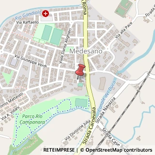 Mappa Via Don Giovanni Bosco, 2, 43014 Medesano, Parma (Emilia Romagna)