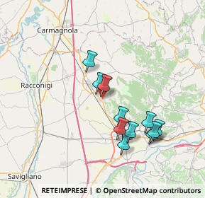 Mappa Via Oscar Milano, 12040 Sanfrè CN, Italia (6.72182)