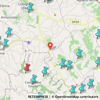 Mappa Via Boscodonne, 14052 Calosso AT, Italia (3.799)