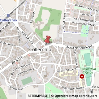 Mappa Via La Spezia, 11, 43044 Collecchio, Parma (Emilia Romagna)