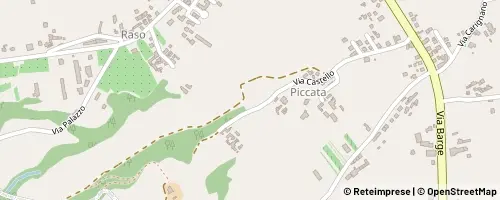 Mappa Bagnolo Piemonte