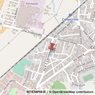 Mappa Via Pierfranco Carrega, 12, 43044 Collecchio PR, Italia, 43044 Collecchio, Parma (Emilia Romagna)
