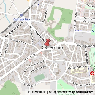 Mappa Via La Spezia, 29, 43044 Collecchio, Parma (Emilia Romagna)