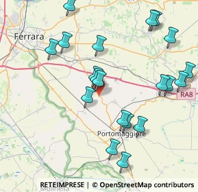 Mappa SP 29, 44019 Voghiera FE, Italia (8.8095)