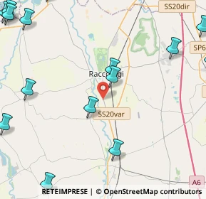 Mappa Sr 20 Km 31+562, 12035 Racconigi CN, Italia (7.2525)